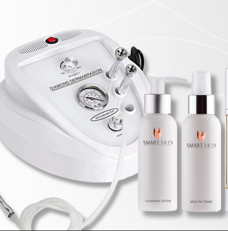 SMART SKIN STARTER PACAKGE WITH MICRODERMABRASION DEVICE