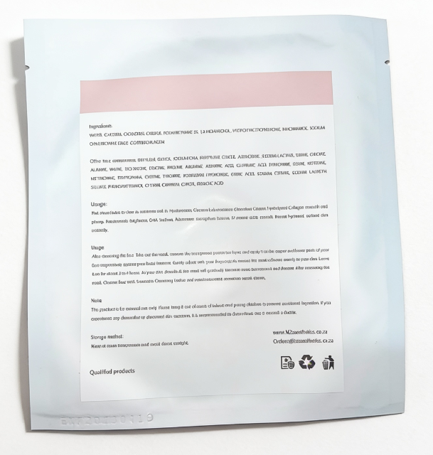 HA Organic Face Mask (1 Mask)