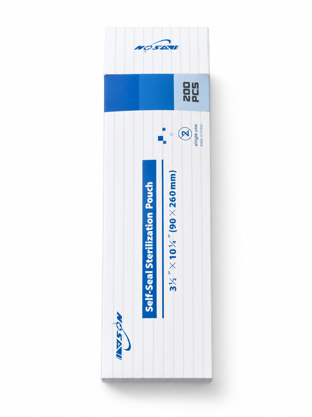 Steri Pouches 90mm x 170mm - Box of 200 | Sterilization Sleeve