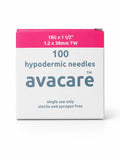 Hypodermic Needless 18G - Box of 100